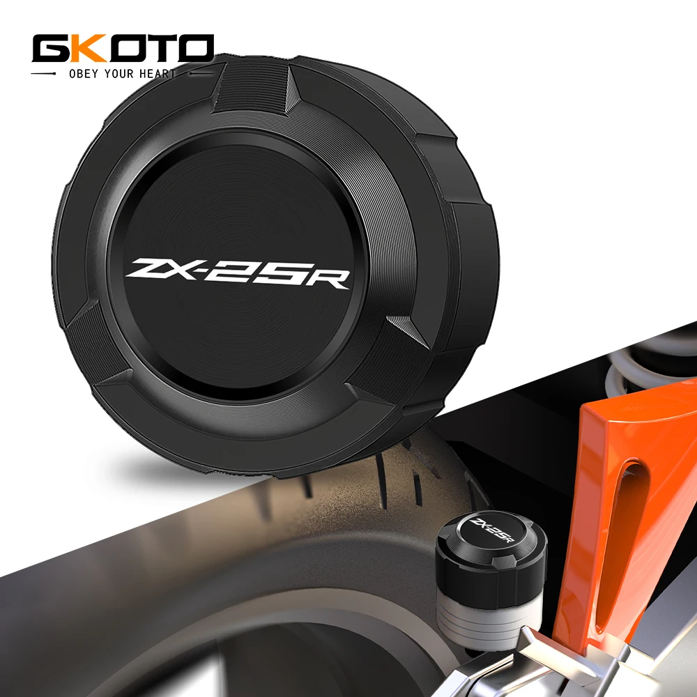 For Kawasaki ZX-25R ZX25R 2021 2022 CNC Aluminum Rear Brake Fluid Reservoir Cap Cylinder Cover Accessories
For Kawasaki ZX-25R ZX25R 2021 2022 CNC Aluminum Rear Brake Fluid Reservoir Cap Cylinder Cover Accessories