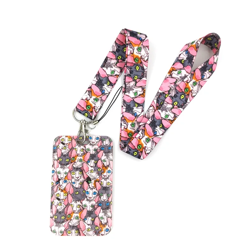 Hairless Sphynx Cat Fashion Lanyard ID Badge Holder Bus Pass Case Cover Slip Bank Credit Card Holder Strap Card Holder
Hairless Sphynx Cat Fashion Lanyard ID Badge Holder Bus Pass Case Cover Slip Bank Credit Card Holder Strap Card Holder