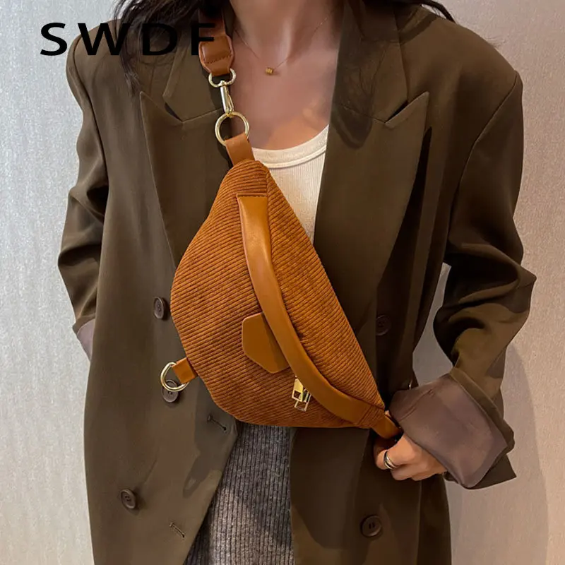 Winter Female Belt Bag Corduroy Fanny pack And Phone Pack Fashion Ladies Shoulder Crossbody Chest Bags New Lady Waist Bag Clutch
Winter Female Belt Bag Corduroy Fanny pack And Phone Pack Fashion Ladies Shoulder Crossbody Chest Bags New Lady Waist Bag Clutch