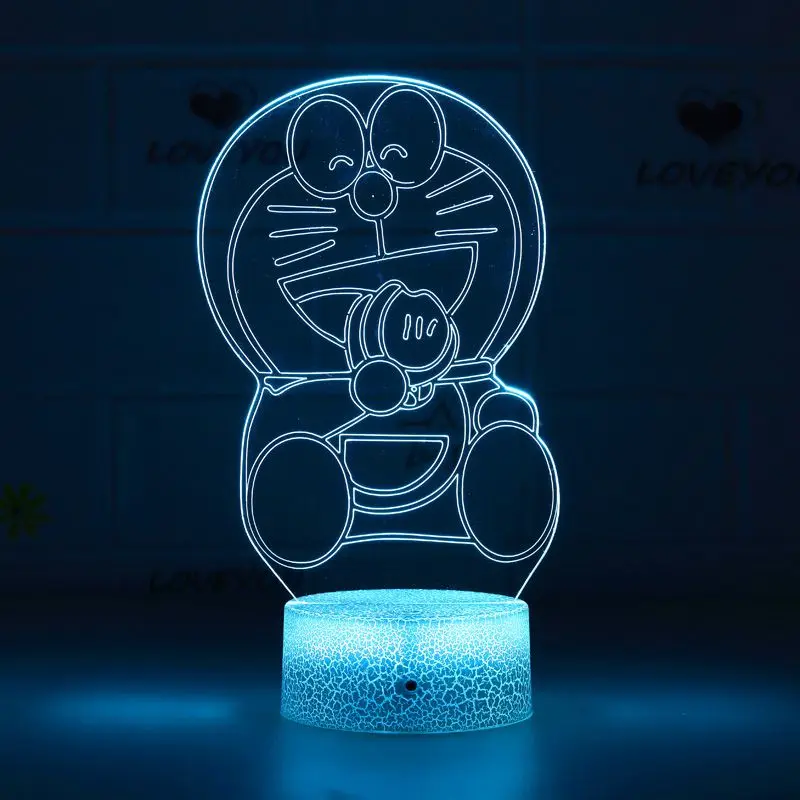 Doraemon Machine Cat 3D Lamp Acrylic USB LED Night Lights Neon Sign Lamp Christmas Decorations for Home Bedroom Birthday Gift
Doraemon Machine Cat 3D Lamp Acrylic USB LED Night Lights Neon Sign Lamp Christmas Decorations for Home Bedroom Birthday Gift