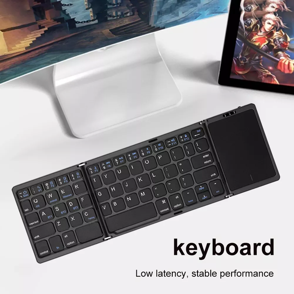 Keyboard Multi-Function Portable Keyboard 64 Keys Touchpad Keypad Rechargeable for IOS Android Windows
Keyboard Multi-Function Portable Keyboard 64 Keys Touchpad Keypad Rechargeable for IOS Android Windows