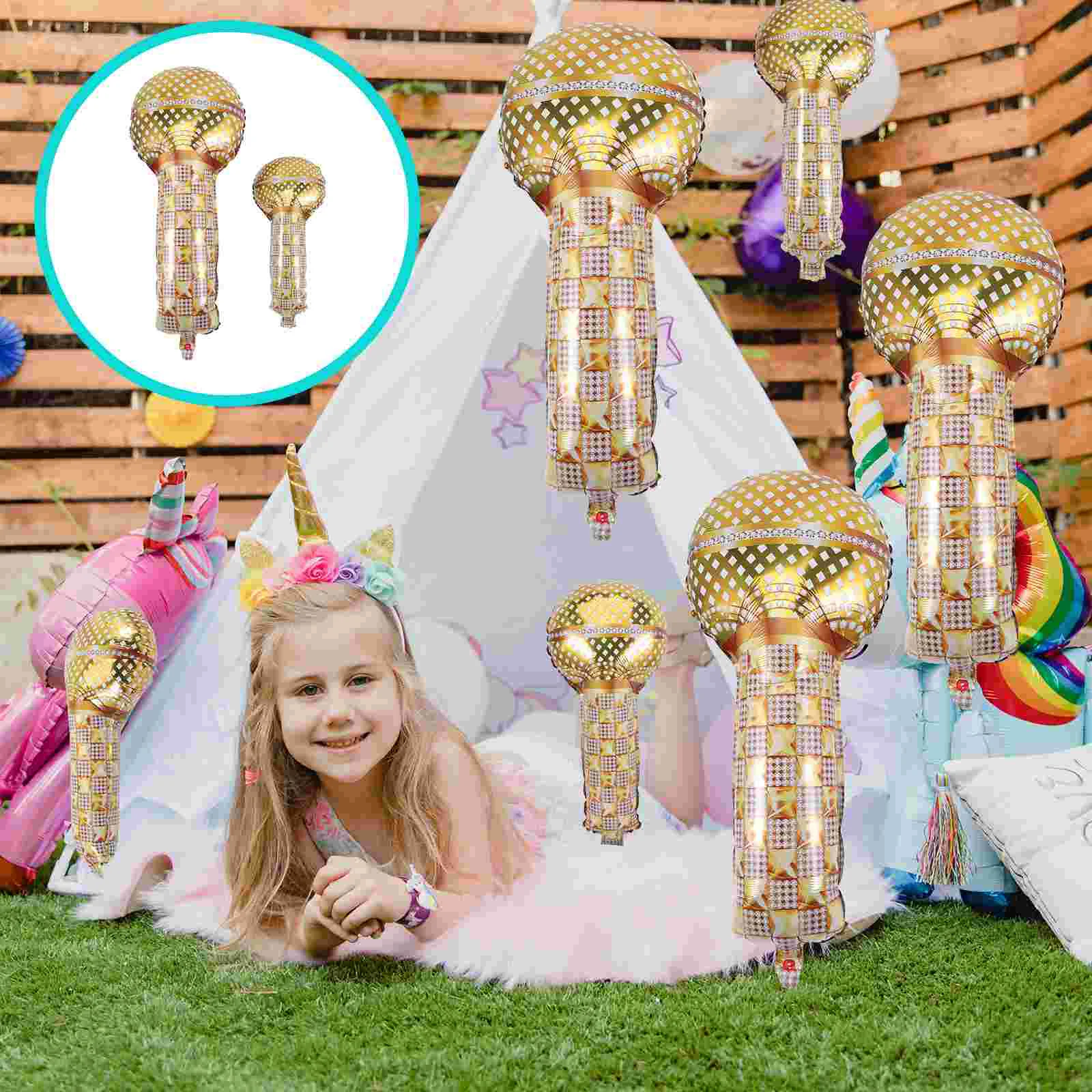 Microphone Party Balloons S Toys Decorations Birthday Roll Inflatable Blow Pretend Toy Supplies Favors Star Prop Kids Costume
Microphone Party Balloons S Toys Decorations Birthday Roll Inflatable Blow Pretend Toy Supplies Favors Star Prop Kids Costume