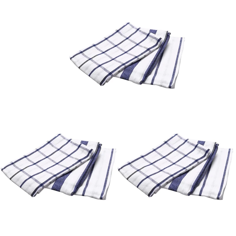 9Piece High Quality Blue White Plaid Striped Tea Towel Kitchen Towel Napkin Table Cloth 100% Cotton Woven Fabric
9Piece High Quality Blue White Plaid Striped Tea Towel Kitchen Towel Napkin Table Cloth 100% Cotton Woven Fabric