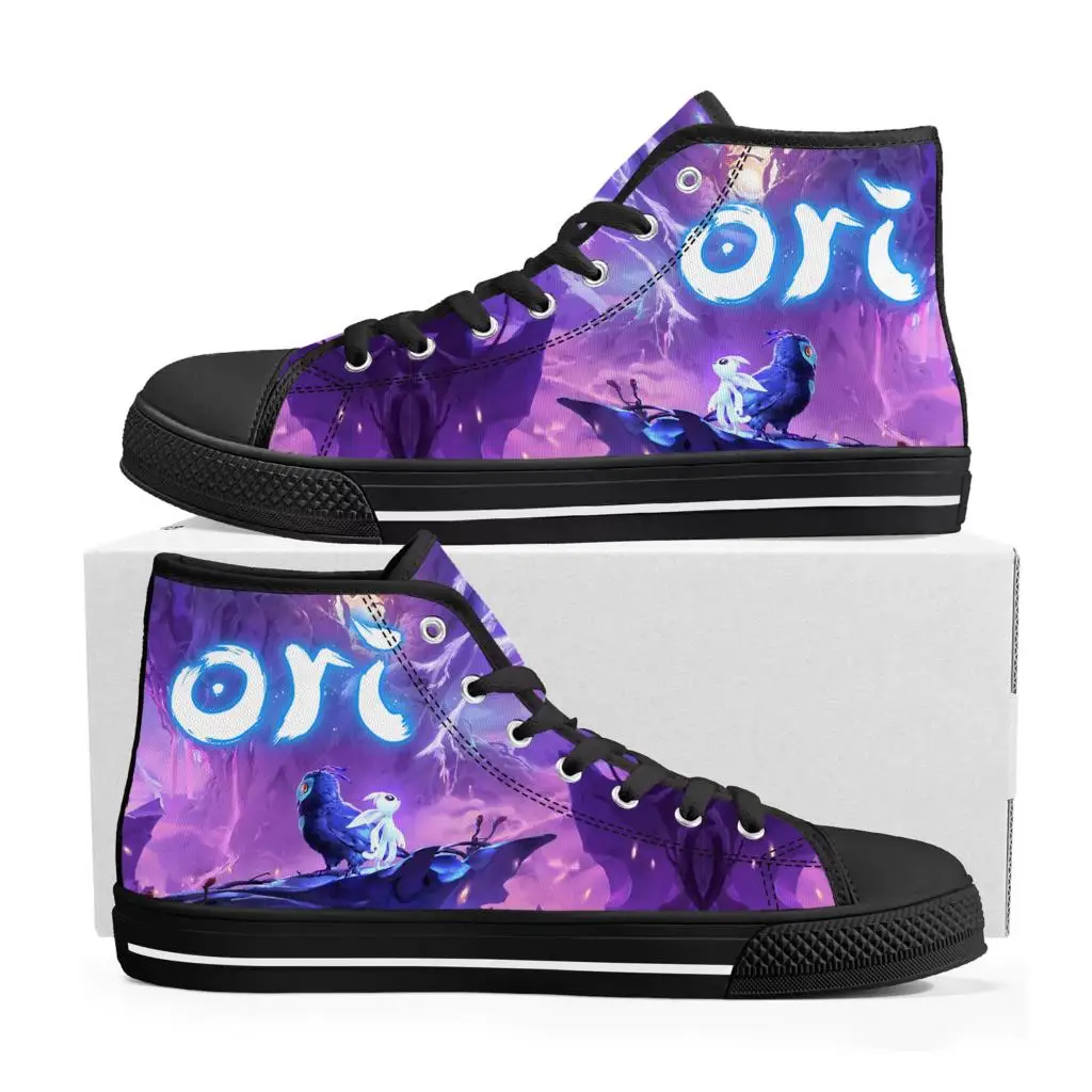 Cartoon Game Ori and The Will of The Wisps High Top Sneakers Mens Womens High Quality Canvas Sneaker Custom Built Couple Shoes
Cartoon Game Ori and The Will of The Wisps High Top Sneakers Mens Womens High Quality Canvas Sneaker Custom Built Couple Shoes