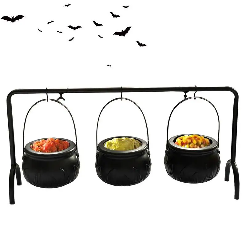 

Witches Cauldron Halloween Decor Witches Cauldron Pot Candy Bowl Halloween Accessories Fun Eerie Cute Witches Cauldron Serving