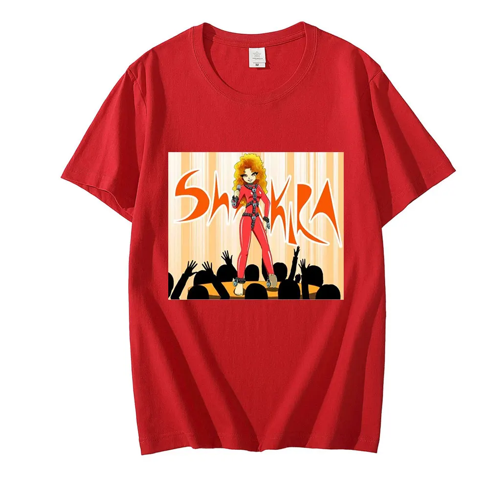 Shakira Akira T-Shirt Loose Oversized T Shirt Streetwear Hip Hop Streetwear Cotton Plus Size Women T-Shirt Men Summer Short T
Shakira Akira T-Shirt Loose Oversized T Shirt Streetwear Hip Hop Streetwear Cotton Plus Size Women T-Shirt Men Summer Short T
