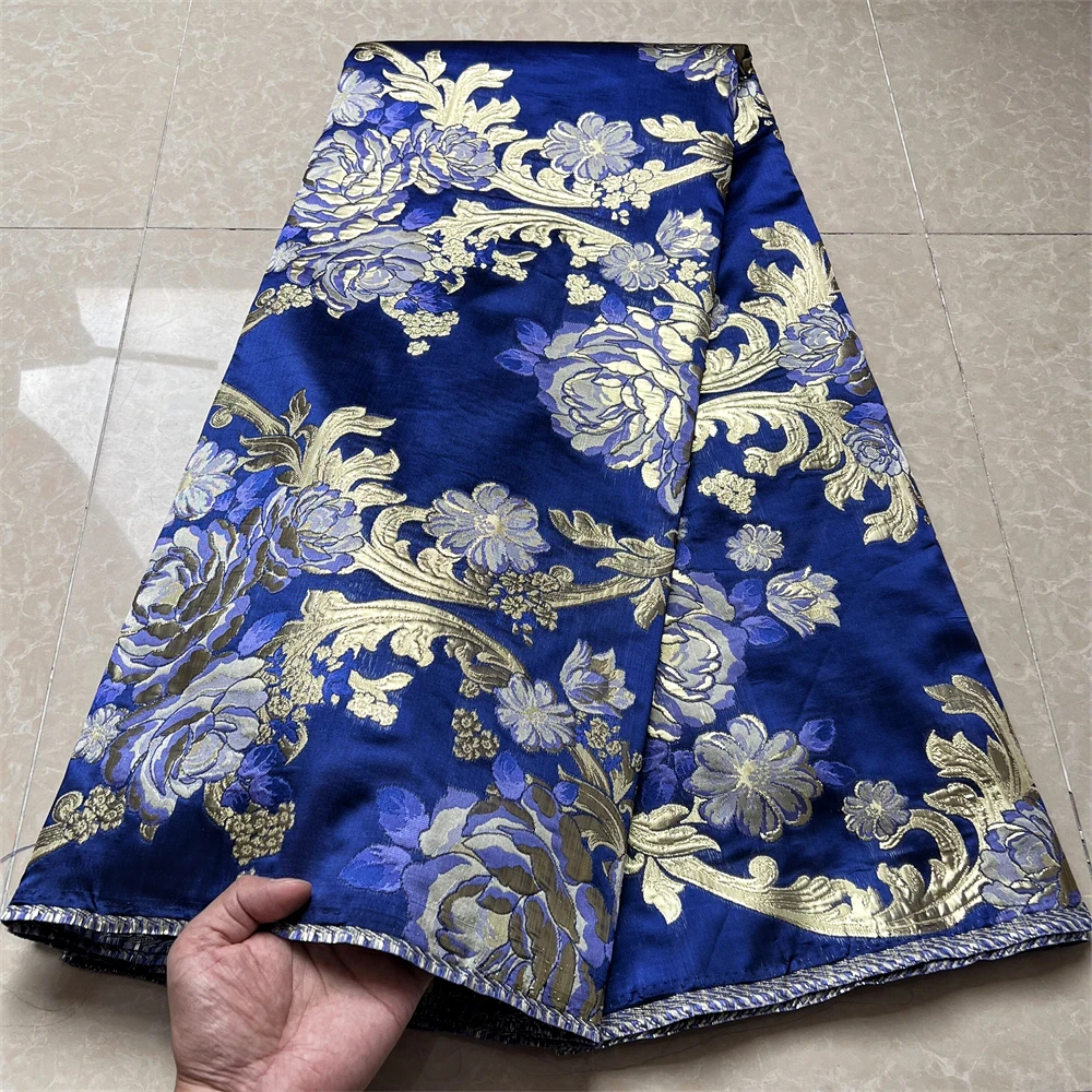 Fashion African Gilding Lace Fabric Cyan High Quality French Jacquard Brocade Lace Fabric 5 Yard For Nigerian Party HD034
Fashion African Gilding Lace Fabric Cyan High Quality French Jacquard Brocade Lace Fabric 5 Yard For Nigerian Party HD034