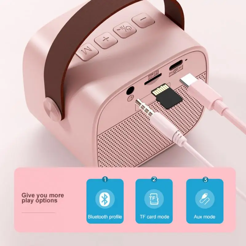 Karaoke Machine For Kids And Adults, Portable Bluetooth Speaker With Wireless Microphone, Music MP3 Player For Boys Girls Gifts
Karaoke Machine For Kids And Adults, Portable Bluetooth Speaker With Wireless Microphone, Music MP3 Player For Boys Girls Gifts