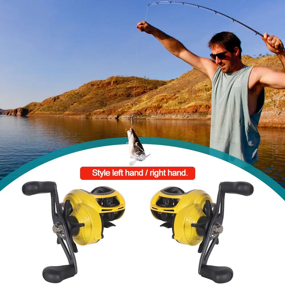 Long Shot Double Line Cup Magnetic Brake Anti-Fry Line Fishing Reel Water Drop Wheel Hit Black Little Yellow Wheel
Long Shot Double Line Cup Magnetic Brake Anti-Fry Line Fishing Reel Water Drop Wheel Hit Black Little Yellow Wheel