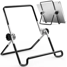 Adjustable Tablet Stand Holder Universal Multi-Angle Non-Slip Metal phone Holder Cradle for 7-12.9inch Tablet PC Pad Phone Stand