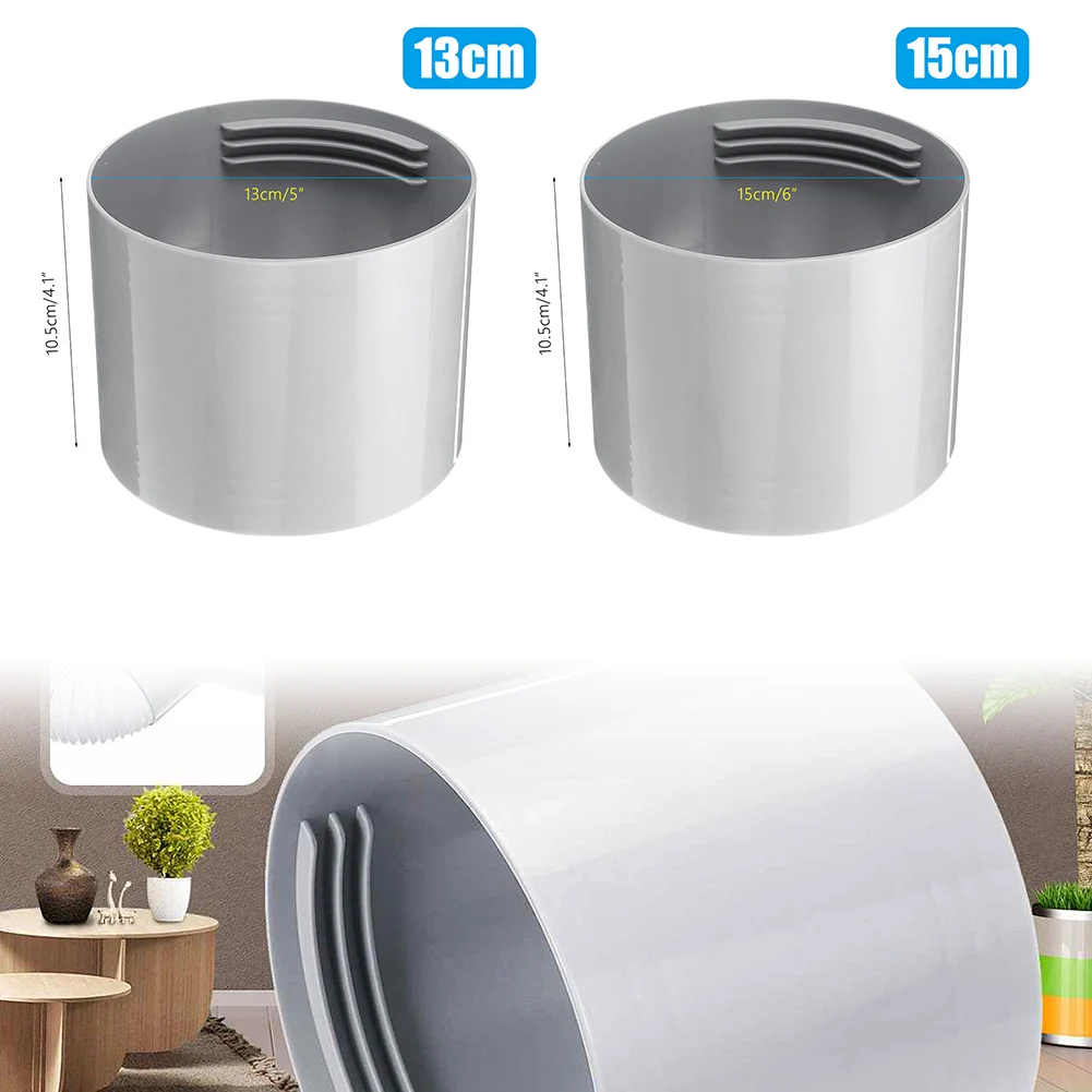 White ABS Connector Air Conditioner Casement Pipe Interface Left-handed Right-handed Universal 13/15cm Tube Connector Kit
White ABS Connector Air Conditioner Casement Pipe Interface Left-handed Right-handed Universal 13/15cm Tube Connector Kit