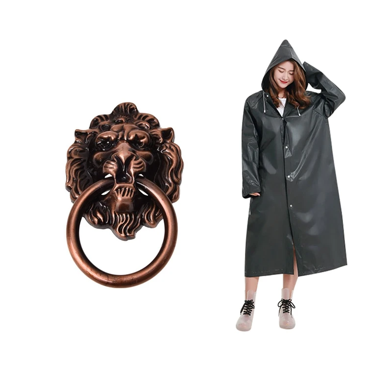 Antique Style Copper Tone Metal Lion Head Shaped Drawer Pull Handle With Fashion Eva Raincoat Waterproof Raincoat
Antique Style Copper Tone Metal Lion Head Shaped Drawer Pull Handle With Fashion Eva Raincoat Waterproof Raincoat