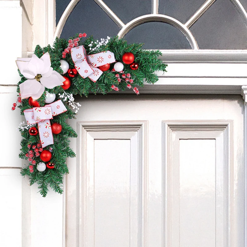 Декоративная гирлянда для входной двери, легко повесить, изысканное качество изготовления, украшение для окон, подвески, высококачественные многоразовые материалы 
Декоративная гирлянда для входной двери, легко повесить, изысканное качество изготовления, украшение для окон, подвески, высококачественные многоразовые материалы