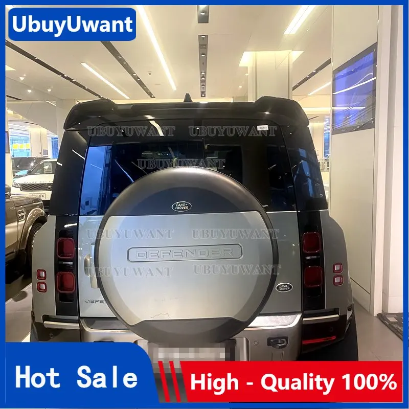 

Черный Задний спойлер UBUYUWANT из АБС-пластика для защиты крыльев Land Rover Defender 2020 2021 + спойлер заднего багажника, крыла, прочный