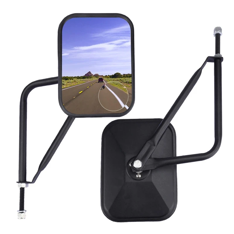 Doors Off Mirrors Anti-Shake Wider View Mirror Easier Install Door Hinge Mirror For Jeep Wrangler CJ YJ TJ JK JL
Doors Off Mirrors Anti-Shake Wider View Mirror Easier Install Door Hinge Mirror For Jeep Wrangler CJ YJ TJ JK JL
