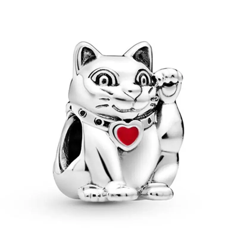 1 шт. новый милый сплав счастливый кот кулон DIY подходит для оригинального Pandora Шарм браслет для женщин ювелирные изделия
1 шт. новый милый сплав счастливый кот кулон DIY подходит для оригинального Pandora Шарм браслет для женщин ювелирные изделия