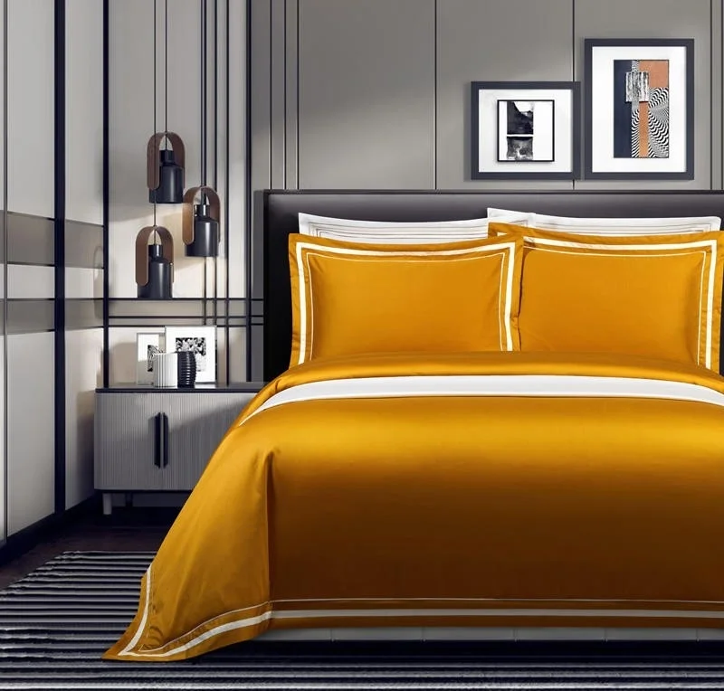 1000TC Egyptian Cotton Duvet Cover Set Bed Sheet Pillowcases Queen King size 4Pcs Plain Solid Color Comfy and Soft Bedding set
1000TC Egyptian Cotton Duvet Cover Set Bed Sheet Pillowcases Queen King size 4Pcs Plain Solid Color Comfy and Soft Bedding set