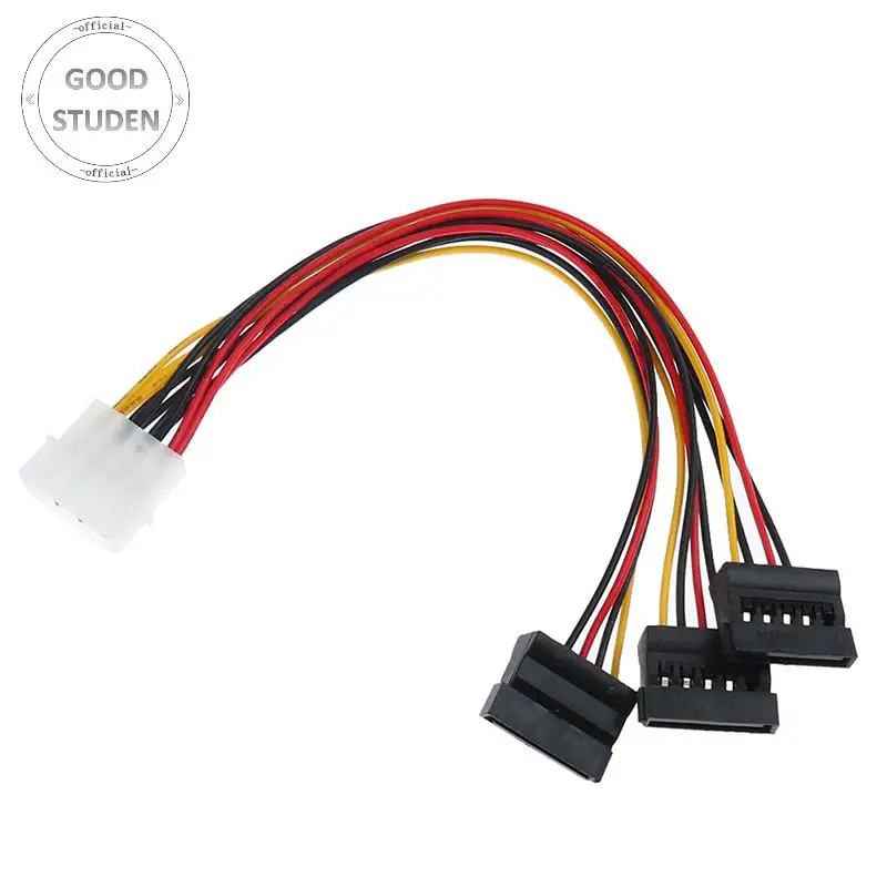 4-контактный IDE Molex на 3 ATA SATA разветвитель питания Удлинительный кабель Разъемы
4-контактный IDE Molex на 3 ATA SATA разветвитель питания Удлинительный кабель Разъемы