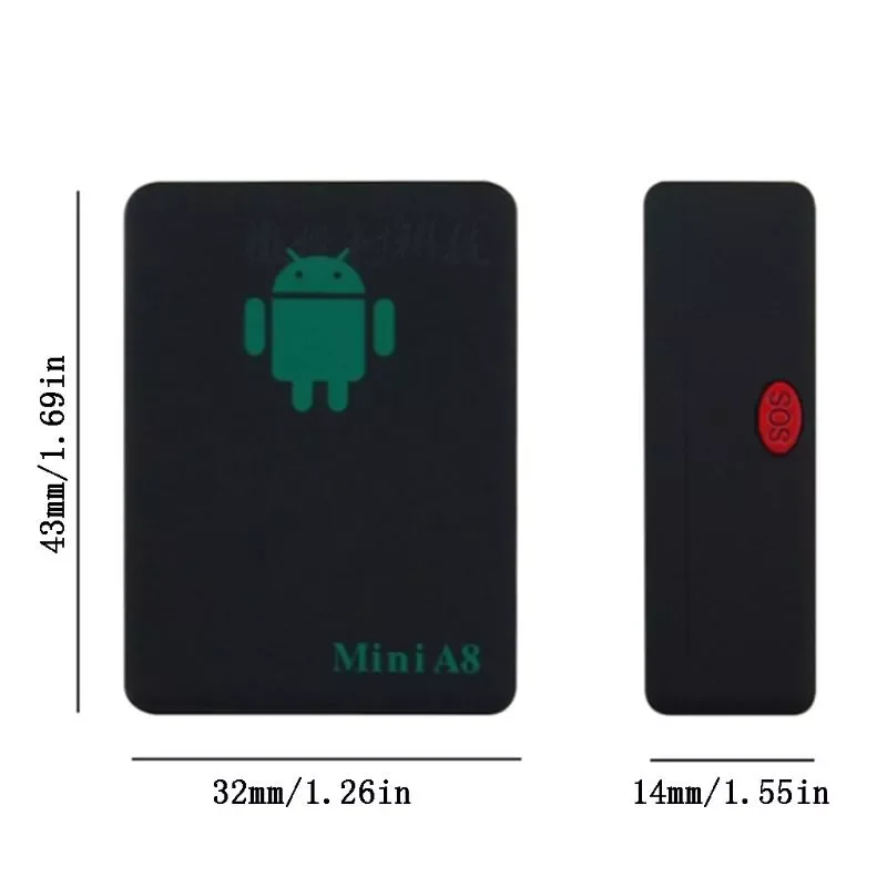 Mini A8 GPS Tracker Locator Car Kid Global Tracking Device Anti-theft Outdoor
Mini A8 GPS Tracker Locator Car Kid Global Tracking Device Anti-theft Outdoor