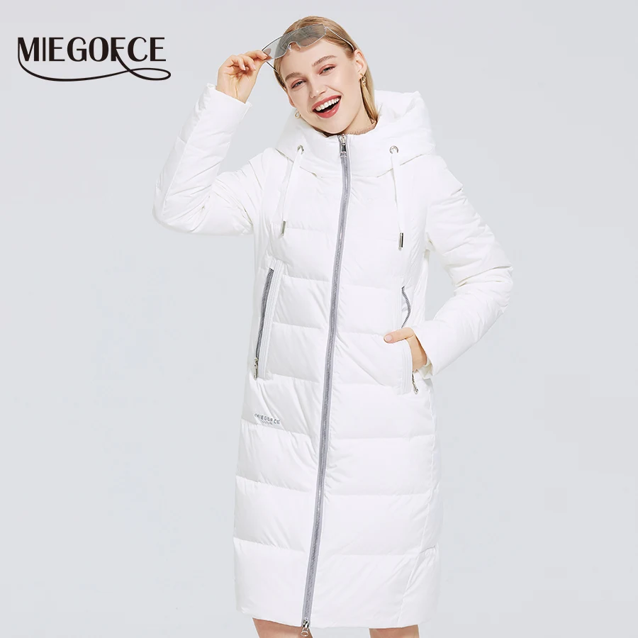MIEGOFCE 2022 New Winter Womens Jacket Long Warm Down Jacket Stand-up Collar With a Hood Cold Warm Down Coat Windproof Parkas
MIEGOFCE 2022 New Winter Womens Jacket Long Warm Down Jacket Stand-up Collar With a Hood Cold Warm Down Coat Windproof Parkas
