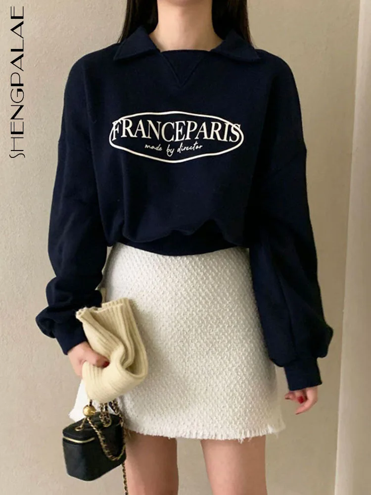 SHENGPALAE Two Piece Set Vintage Embroidered Letter Pullover Black Sweater And High Waist Tassel A-line Skirt Women's Y2k 5R301
SHENGPALAE Two Piece Set Vintage Embroidered Letter Pullover Black Sweater And High Waist Tassel A-line Skirt Women's Y2k 5R301