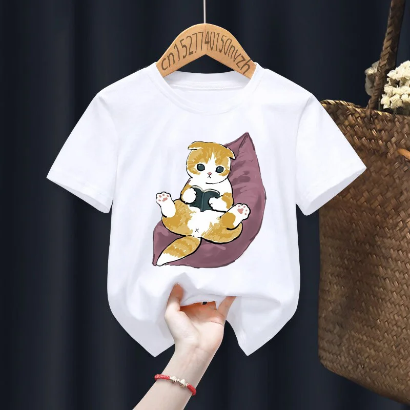 Cute Cartoon Cat Print Red Kid T-shirts Children Baby Black Harajuku Kawaii Clothes Boy Girl Tops Gift Present ,Drop Ship
Cute Cartoon Cat Print Red Kid T-shirts Children Baby Black Harajuku Kawaii Clothes Boy Girl Tops Gift Present ,Drop Ship