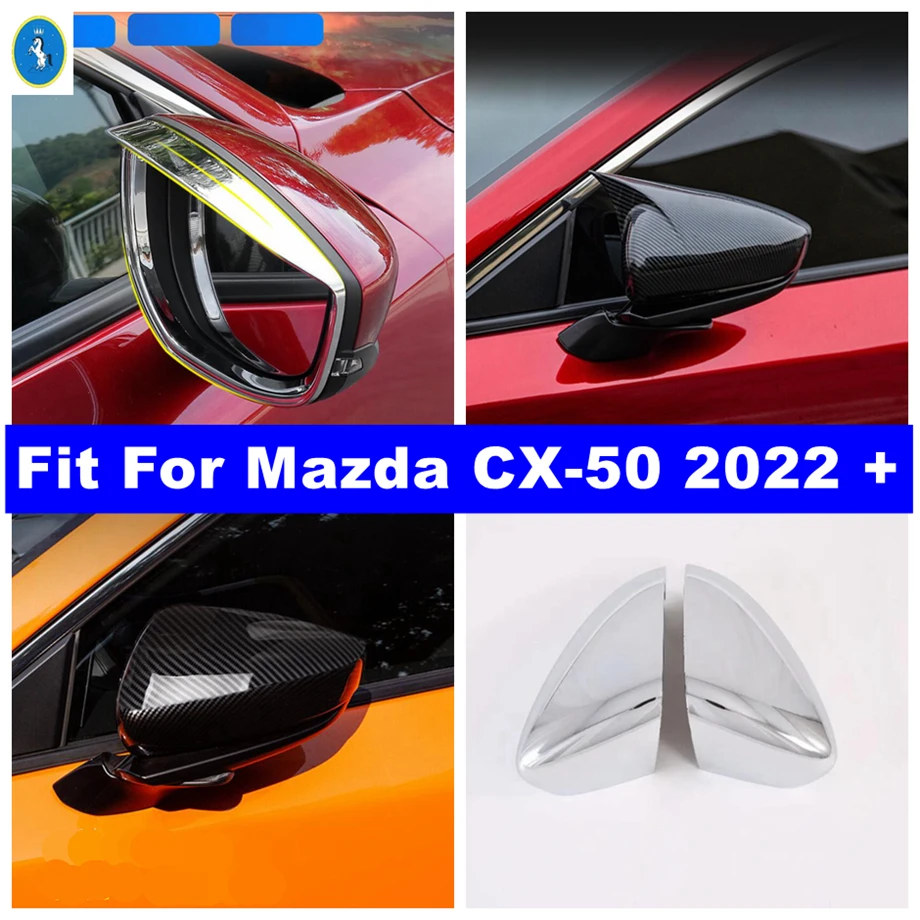 Rearview Mirror Rain Shade Rainproof Blades Car Back Mirror Eyebrow Cover Trim For Mazda CX-50 2022 2023 Chrome / Carbon Fiber
Rearview Mirror Rain Shade Rainproof Blades Car Back Mirror Eyebrow Cover Trim For Mazda CX-50 2022 2023 Chrome / Carbon Fiber