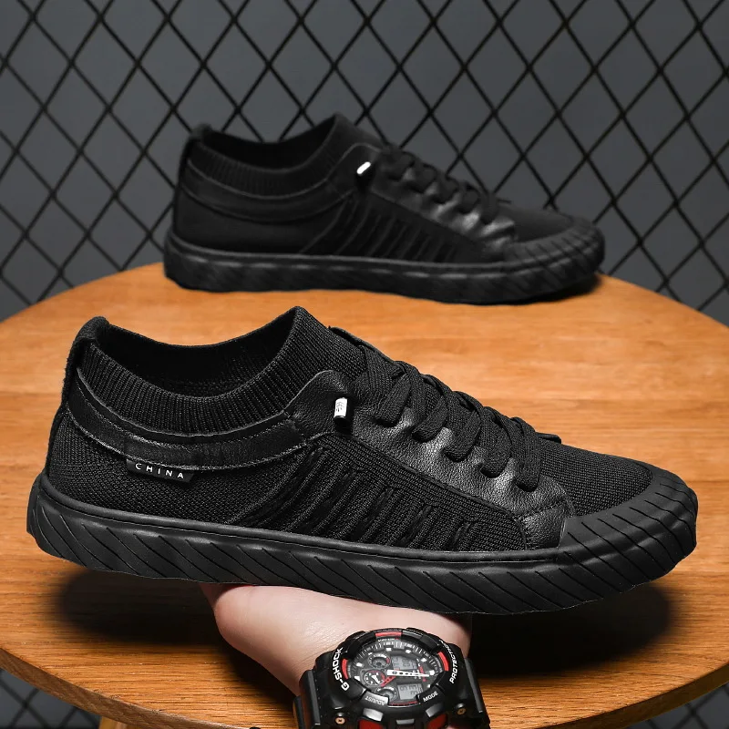 Men's Casual Zapatillas Comfortable Breathable Mesh Shoes Mens Vulcanized Shoes New Sneakers Fashion Versatile Flat Shoe For Men
Men's Casual Zapatillas Comfortable Breathable Mesh Shoes Mens Vulcanized Shoes New Sneakers Fashion Versatile Flat Shoe For Men