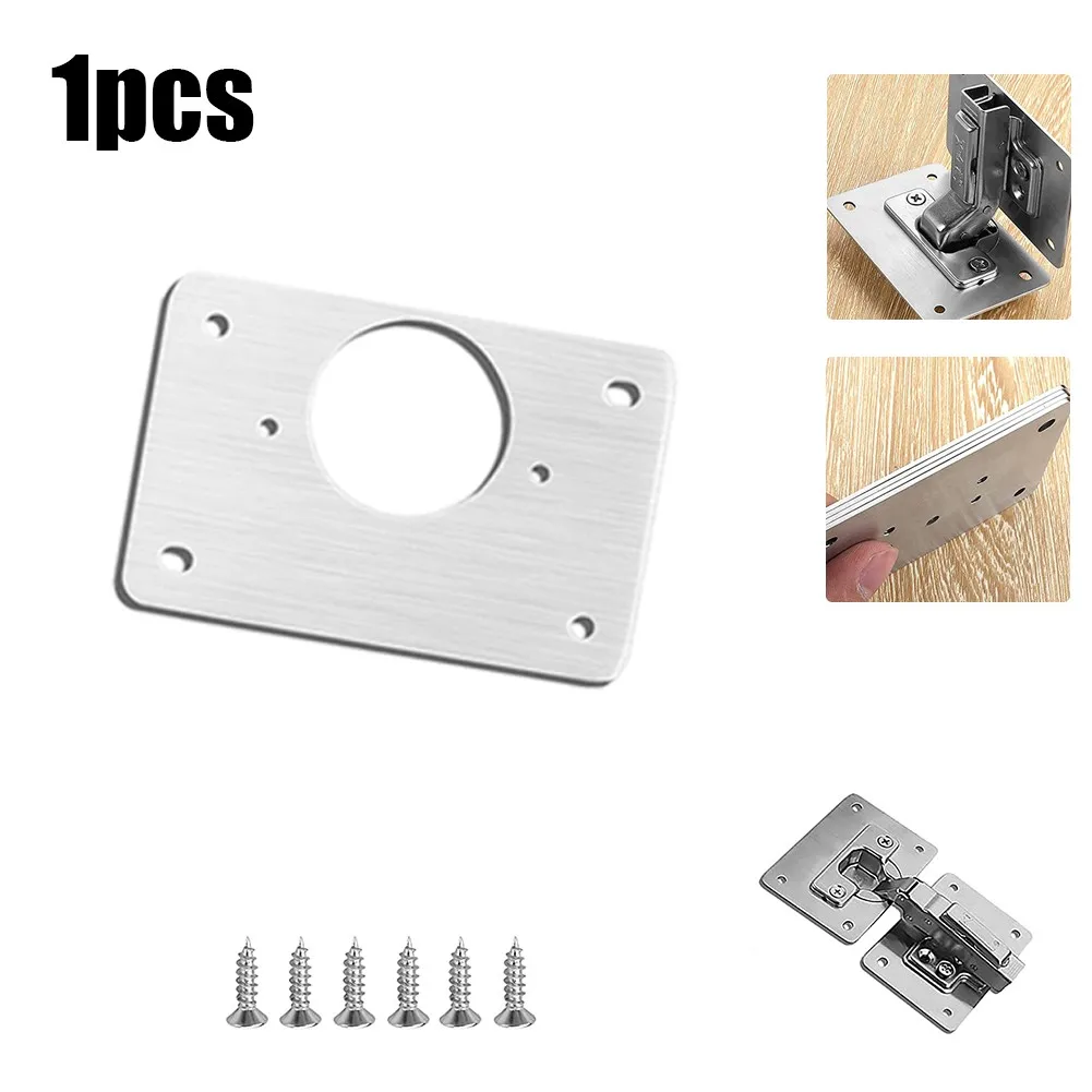 60 X Screws Stainless Steel Hinge Fixed Plate Cabinet Door Repair Installation Plate Repairer Installer Cabinet Hinge In Stock
60 X Screws Stainless Steel Hinge Fixed Plate Cabinet Door Repair Installation Plate Repairer Installer Cabinet Hinge In Stock