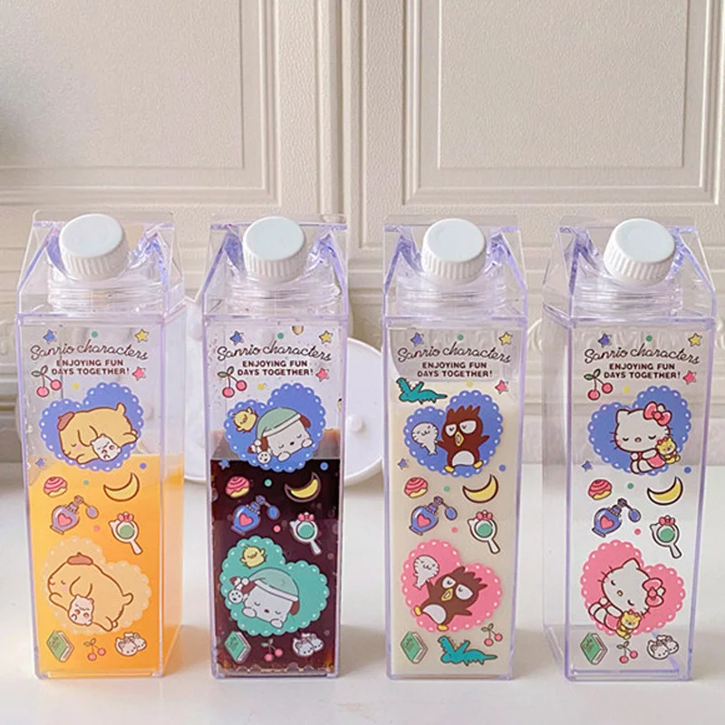 Sanrioed Kawaii Kuromi Cinnamoroll Kitty молочная коробка в форме чашки для напитков чашка для молока сока Sub-Bottling 500 мл/1000 мл Коробка для сока
Sanrioed Kawaii Kuromi Cinnamoroll Kitty молочная коробка в форме чашки для напитков чашка для молока сока Sub-Bottling 500 мл/1000 мл Коробка для сока