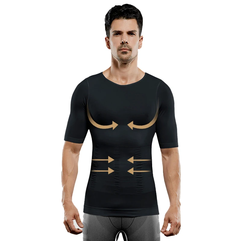 Men's Body Shaper Slimming Compression Breathable Man Tummy Shirt Gym Fitness Seamless Shaping T-shirt Quick Dry Shapewear
Men's Body Shaper Slimming Compression Breathable Man Tummy Shirt Gym Fitness Seamless Shaping T-shirt Quick Dry Shapewear