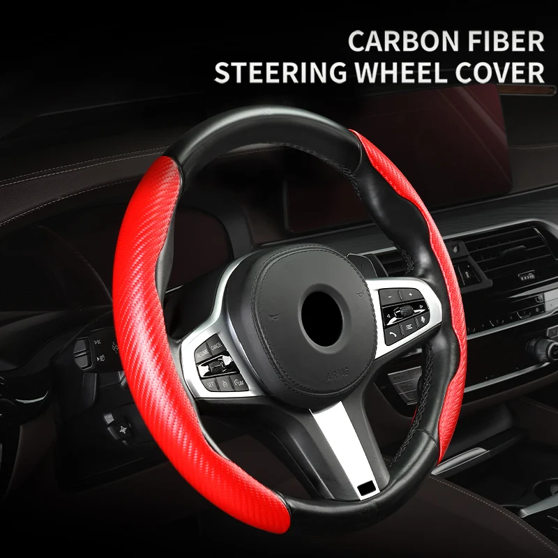 For BMW G Series Steering Wheel Cover Grip G20 G30 G32 6GT G11 5 7 Series X3 G01 X4 G02 X5 G05 M5 F90 Interior Trim Accessories
For BMW G Series Steering Wheel Cover Grip G20 G30 G32 6GT G11 5 7 Series X3 G01 X4 G02 X5 G05 M5 F90 Interior Trim Accessories