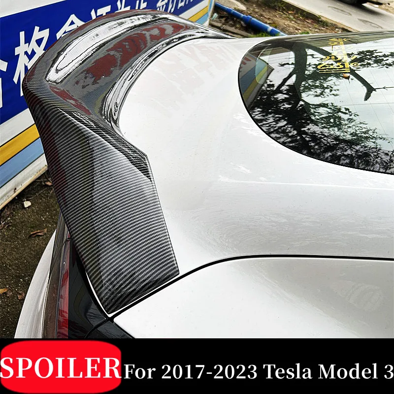 For 2017 18 19 20 21 22 23 Tesla Model 3 Black Carbon Rear Trunk Lid Car Spoiler Wings R Style Tuning Exterior Accessories
For 2017 18 19 20 21 22 23 Tesla Model 3 Black Carbon Rear Trunk Lid Car Spoiler Wings R Style Tuning Exterior Accessories