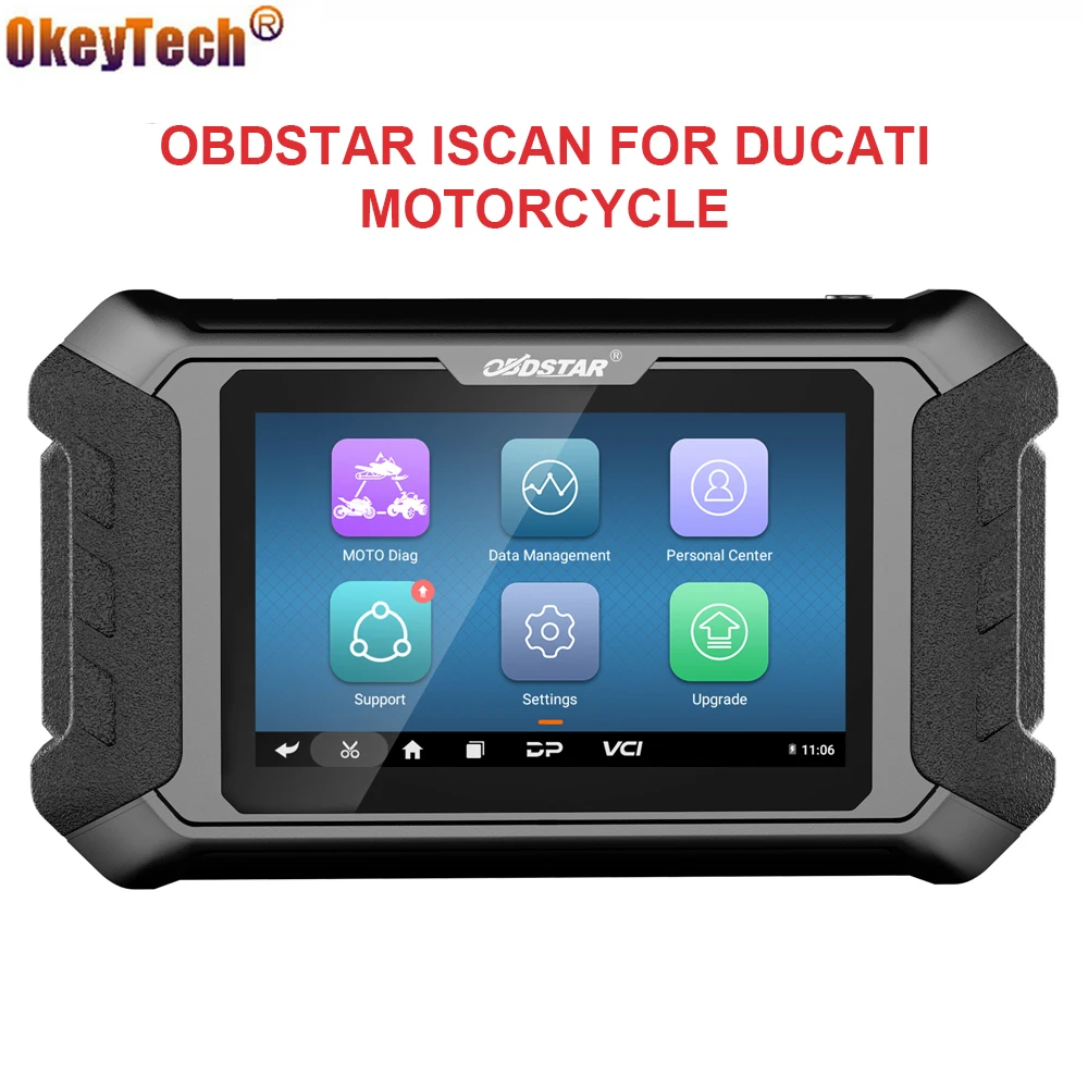 OBDSTAR iScan for DUCATI Motorcycle Diagnostic Tool Support IMMO Programming Multi-language:
OBDSTAR iScan for DUCATI Motorcycle Diagnostic Tool Support IMMO Programming Multi-language: