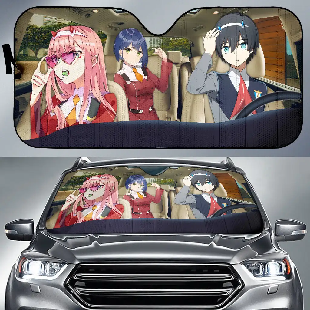 Darling In The Franxx Hiro Zero Two Ichigo Car Auto Sunshades Heat Resistant, UV Resistant Car Auto Sunshades
Darling In The Franxx Hiro Zero Two Ichigo Car Auto Sunshades Heat Resistant, UV Resistant Car Auto Sunshades