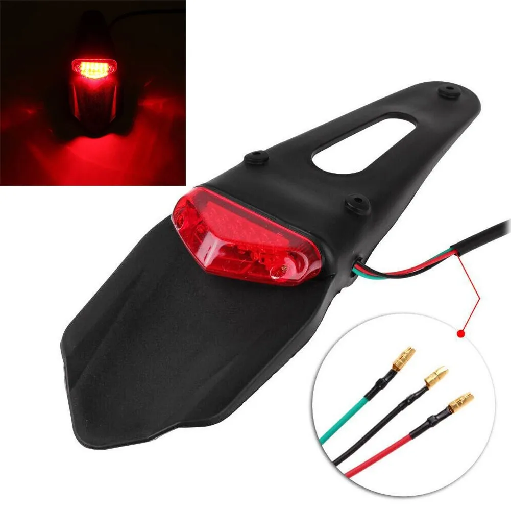 Universal Motorcycle Rear Fender Tail Light Dirt Bike 12V LED Taillight Brake Stop License Plate Lamp For Motocross Enduro
Universal Motorcycle Rear Fender Tail Light Dirt Bike 12V LED Taillight Brake Stop License Plate Lamp For Motocross Enduro