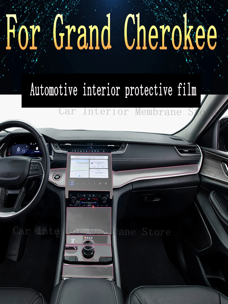 For Grand Cherokee 2021 2022 2023 Gearbox Panel Navigation Automotive Interior Screen Protective Film TPU Anti-Scratch Sticker
For Grand Cherokee 2021 2022 2023 Gearbox Panel Navigation Automotive Interior Screen Protective Film TPU Anti-Scratch Sticker