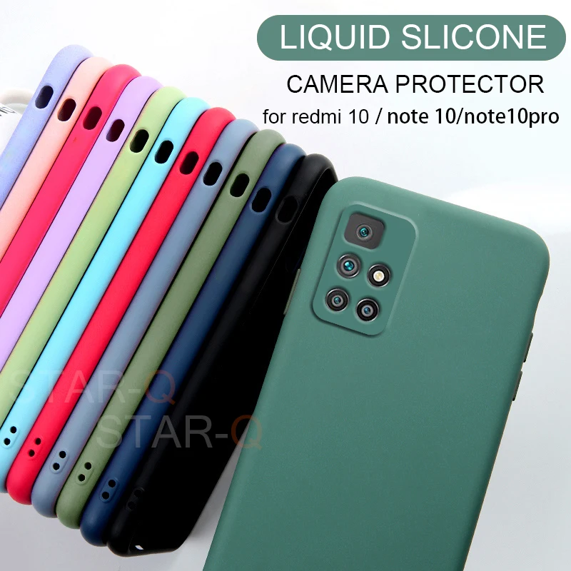 New Camera Protector Liquid Silicone Phone Case For Xiaomi Redmi Note 10 10s Note10 Pro Max 5G Original Luxury Soft Back Cover
New Camera Protector Liquid Silicone Phone Case For Xiaomi Redmi Note 10 10s Note10 Pro Max 5G Original Luxury Soft Back Cover