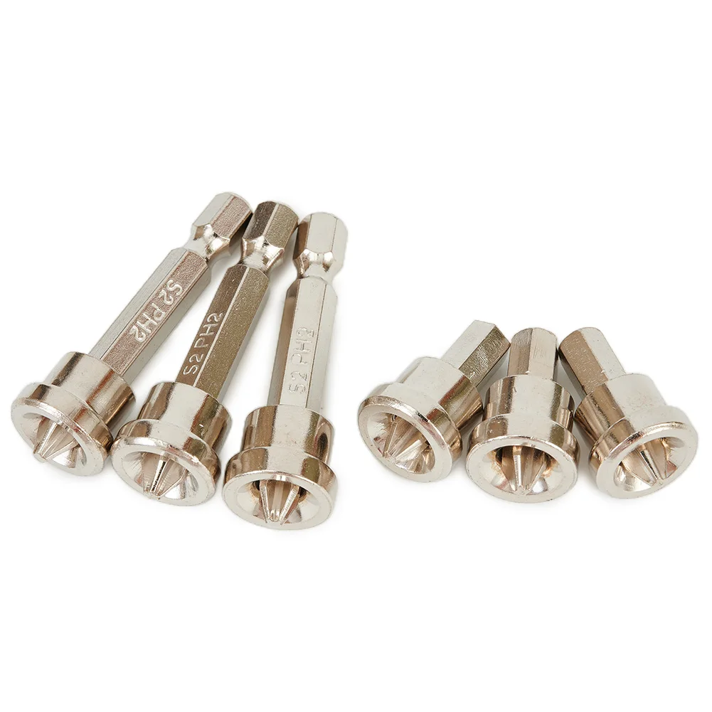 6pcs/Set Magnetic Positioning Screwdriver Bits Head Woodworking Screw Hex Shank Positioning Bit Batch Head For Gypsum Board
6pcs/Set Magnetic Positioning Screwdriver Bits Head Woodworking Screw Hex Shank Positioning Bit Batch Head For Gypsum Board