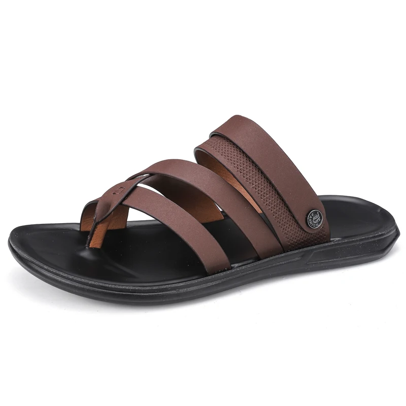 Summer men's outdoor soft rubber beach slippers all-match comfortable non-slip men's slippers
Summer men's outdoor soft rubber beach slippers all-match comfortable non-slip men's slippers