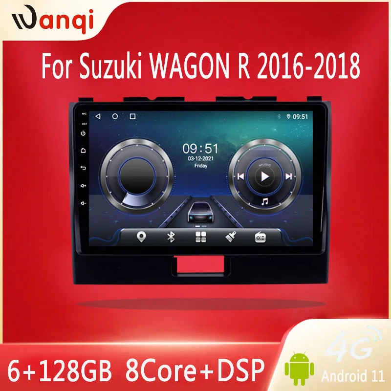 Автомобильная Мультимедийная система Wanqi, 8 ядер, 6 + 128 ГБ, GPS-радио, Android 11, стерео, 2 din, для Suzuki WAGON R 2016, 2017, 2018, 4G, Wi-Fi
Автомобильная Мультимедийная система Wanqi, 8 ядер, 6 + 128 ГБ, GPS-радио, Android 11, стерео, 2 din, для Suzuki WAGON R 2016, 2017, 2018, 4G, Wi-Fi