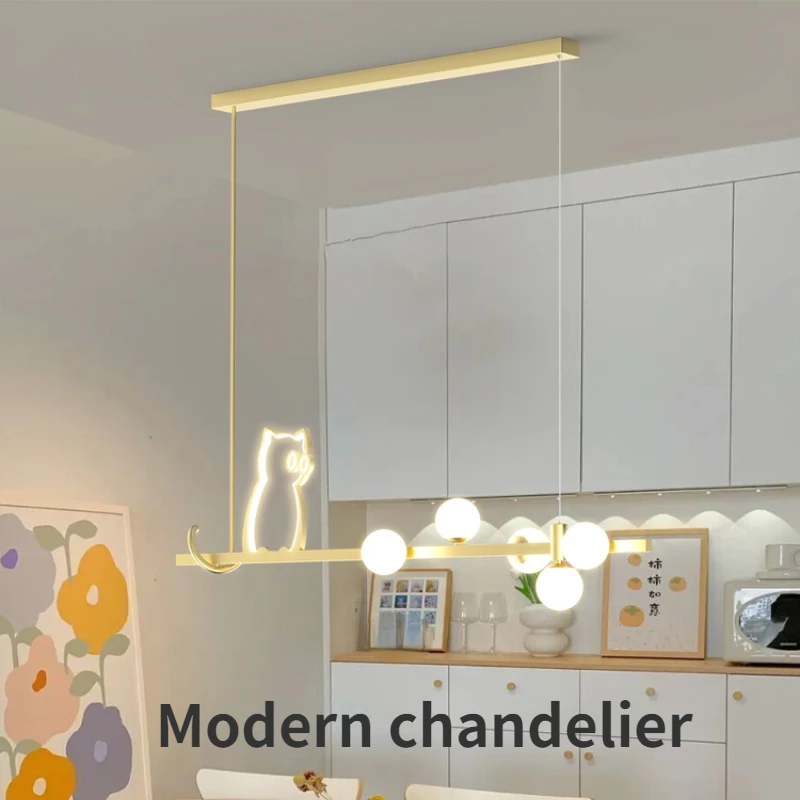 SANDYHA Creative Chandeliers Kitten Aluminium New Pendant Lamp Nordic Home Living Dining Room Table Decorative Lighting Fixtures
SANDYHA Creative Chandeliers Kitten Aluminium New Pendant Lamp Nordic Home Living Dining Room Table Decorative Lighting Fixtures