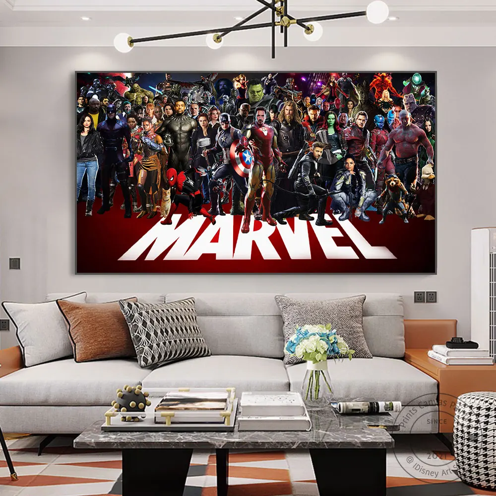 Marvel All Characters Wall Art Canvas Painting Poster Avengers Superheros Prints Classic HD Picture Home Decoration Best Gift 
Marvel All Characters Wall Art Canvas Painting Poster Avengers Superheros Prints Classic HD Picture Home Decoration Best Gift