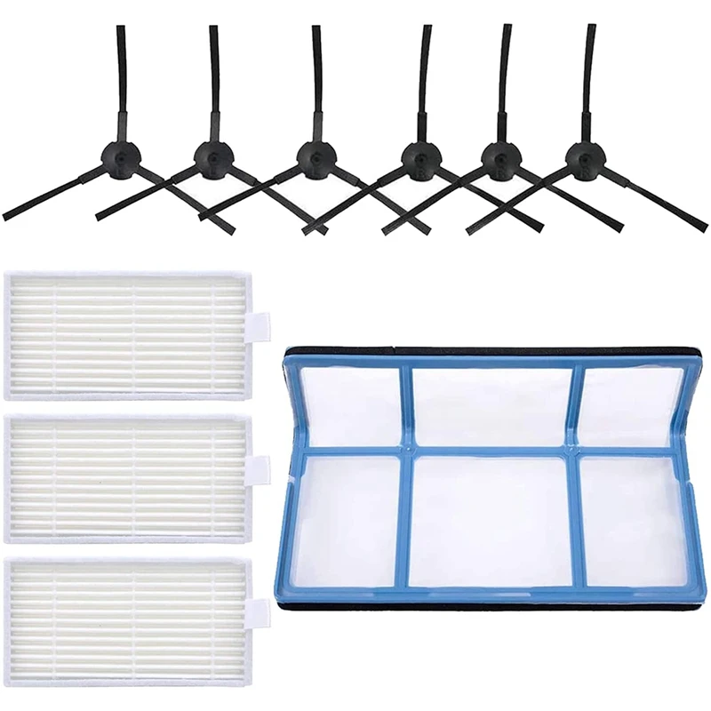 Filter Side Brushes Replacement Parts Set For ILIFE V3 V3S V5 V5S V5S Pro Vacuum Cleaner Robot Accessories
Filter Side Brushes Replacement Parts Set For ILIFE V3 V3S V5 V5S V5S Pro Vacuum Cleaner Robot Accessories