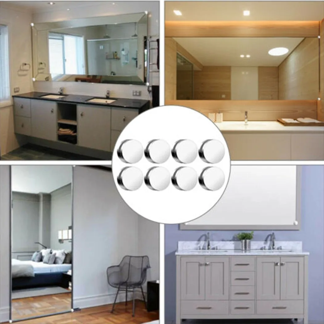 Mirror Clips Mirror Hanging Hardware 8 Pieces Mirror Holder Clips Mirror Hang Mirror Holder Clips With Soft Silicone Pad Inside
Mirror Clips Mirror Hanging Hardware 8 Pieces Mirror Holder Clips Mirror Hang Mirror Holder Clips With Soft Silicone Pad Inside