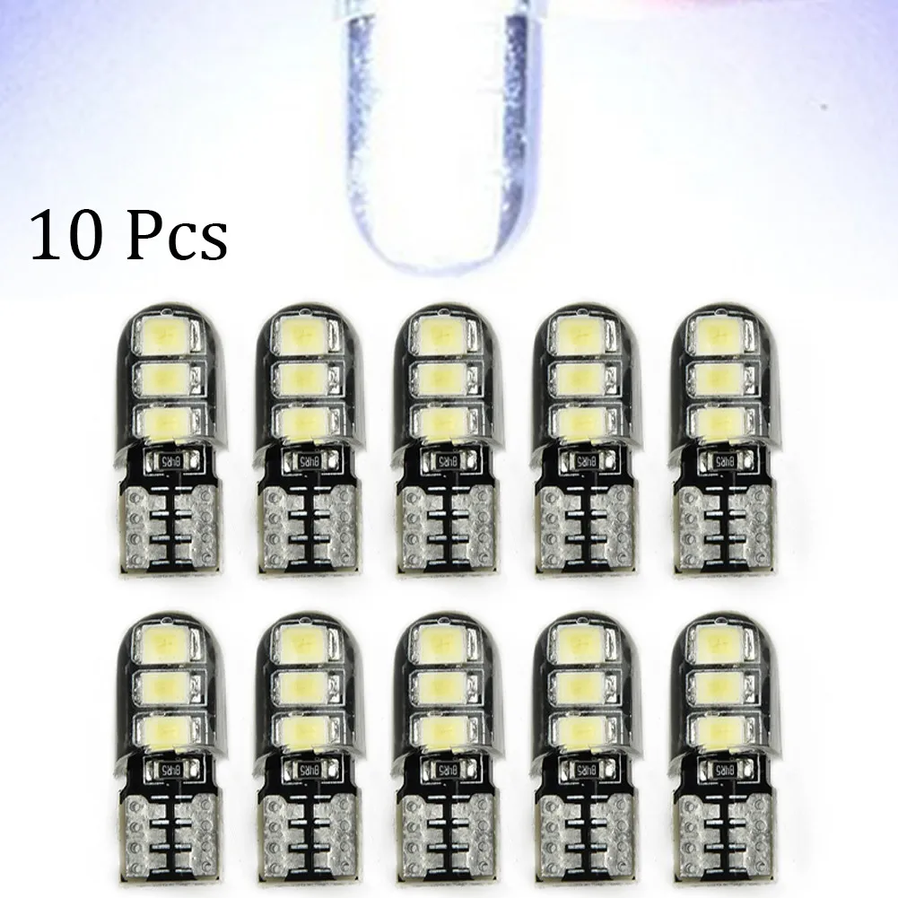 10pcs T10 2835 6SMD Silicone Width Display Lamp License Plate Lamp Reading Lamp Width Indicator License Plate Light Bulbs
10pcs T10 2835 6SMD Silicone Width Display Lamp License Plate Lamp Reading Lamp Width Indicator License Plate Light Bulbs