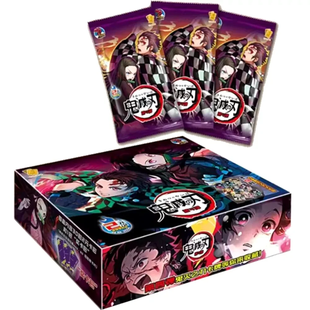 Anime Demon Slayer Card Kimetsu No Yaiba TCG Game Action Figure Family Table Playing Collection Box Cards Toys for Children
Anime Demon Slayer Card Kimetsu No Yaiba TCG Game Action Figure Family Table Playing Collection Box Cards Toys for Children