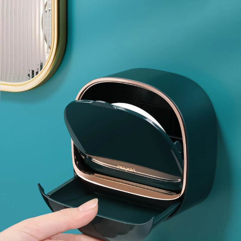 Self-adhesive Soapbox with Lid Wall Soap Holder Travel Soap Box Storage Container Kitchen Sponge Holder Bathroom Accessories
Self-adhesive Soapbox with Lid Wall Soap Holder Travel Soap Box Storage Container Kitchen Sponge Holder Bathroom Accessories