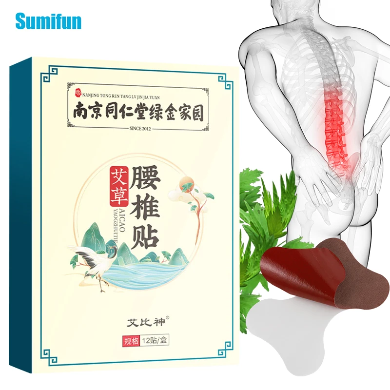 12pcs Lumbar Spine Stickers Treat Creatine Back Pain Disc Herbal Medicine Hot Patches for Lumbar Pains Joint Pain Heating Patch
12pcs Lumbar Spine Stickers Treat Creatine Back Pain Disc Herbal Medicine Hot Patches for Lumbar Pains Joint Pain Heating Patch