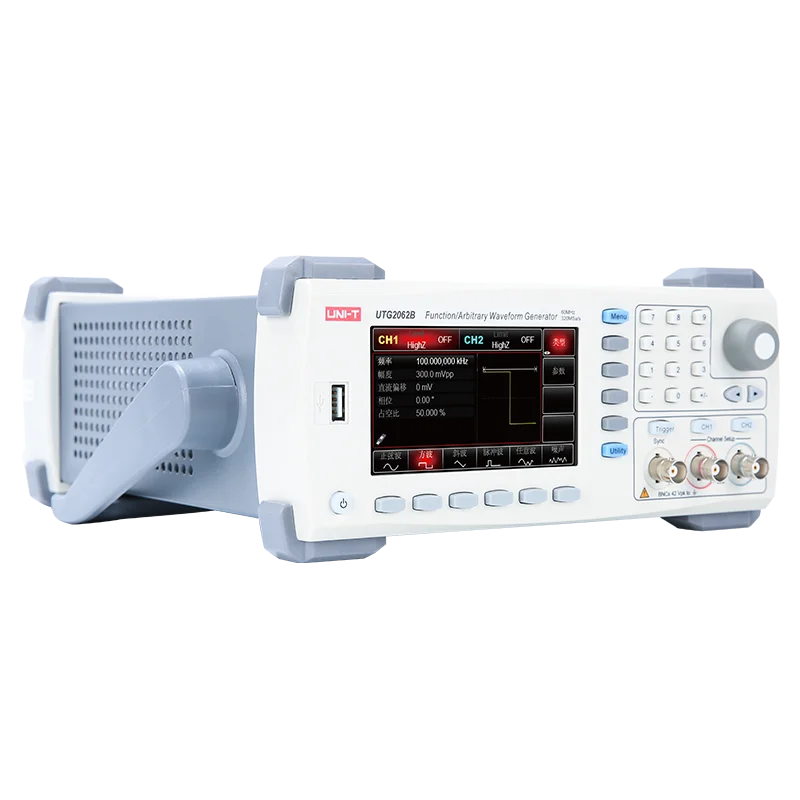 UTG2062B Desktop Industrial Precision Arbitrary Waveform Generator 16Bits Signal Generator 60MHz Dual Channel Function Generator
UTG2062B Desktop Industrial Precision Arbitrary Waveform Generator 16Bits Signal Generator 60MHz Dual Channel Function Generator